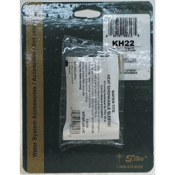 Star Water Systems Heat Shrinkable Submersible Splice Kit 024778 - main